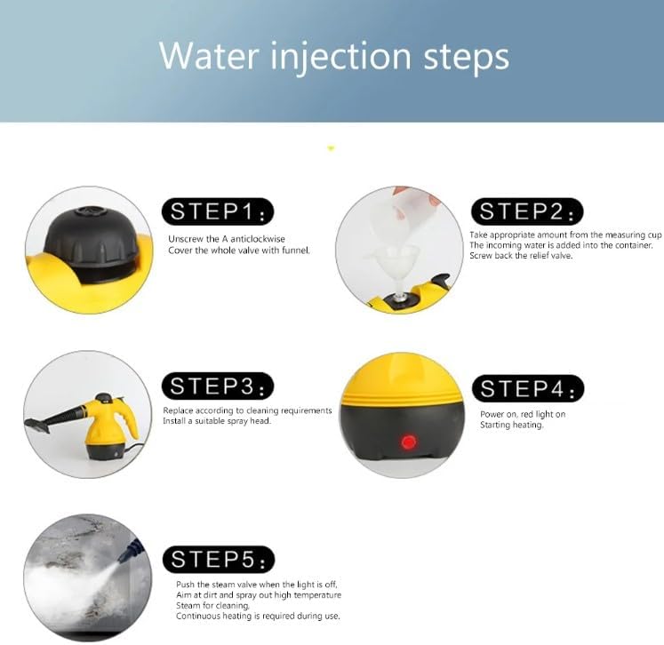 steam cleaner vacuum 1000W