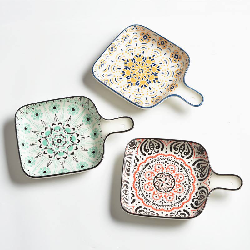 Decorative Ceramic Sauce & Grill Dishes – Colorful Serving Plates